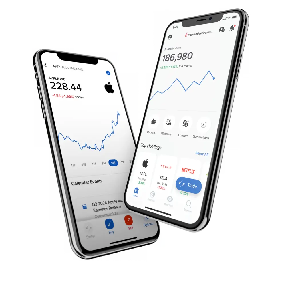 GlobalTrader App on Mobile Device